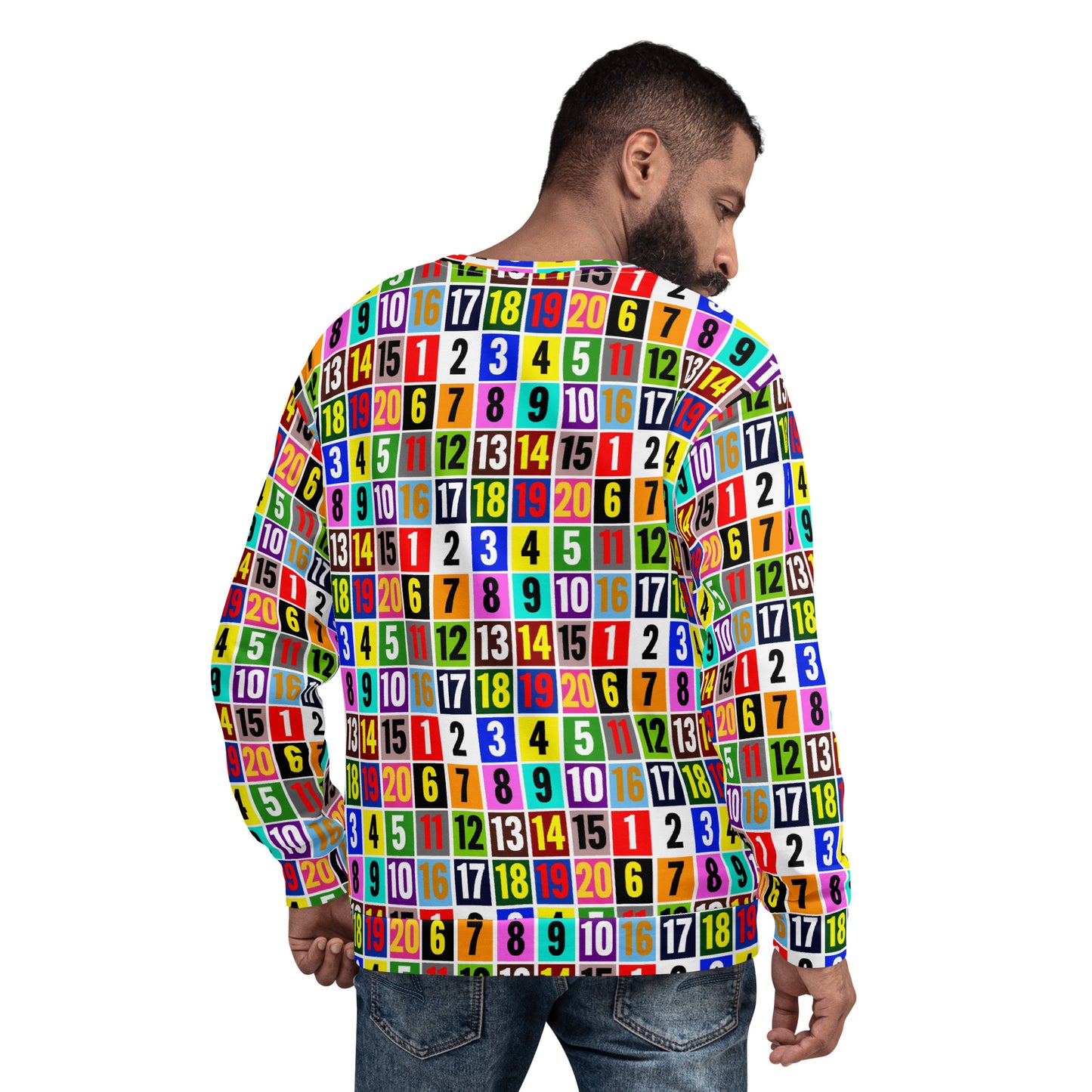 Horse Racing Saddle Cloth All Over Print Sweatshirt