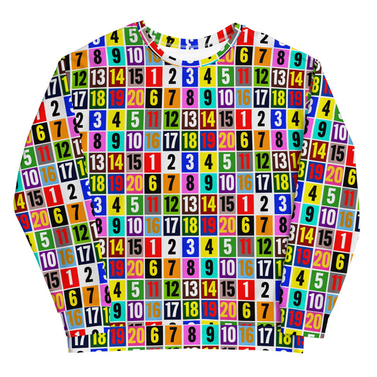 Horse Racing Saddle Cloth All Over Print Sweatshirt