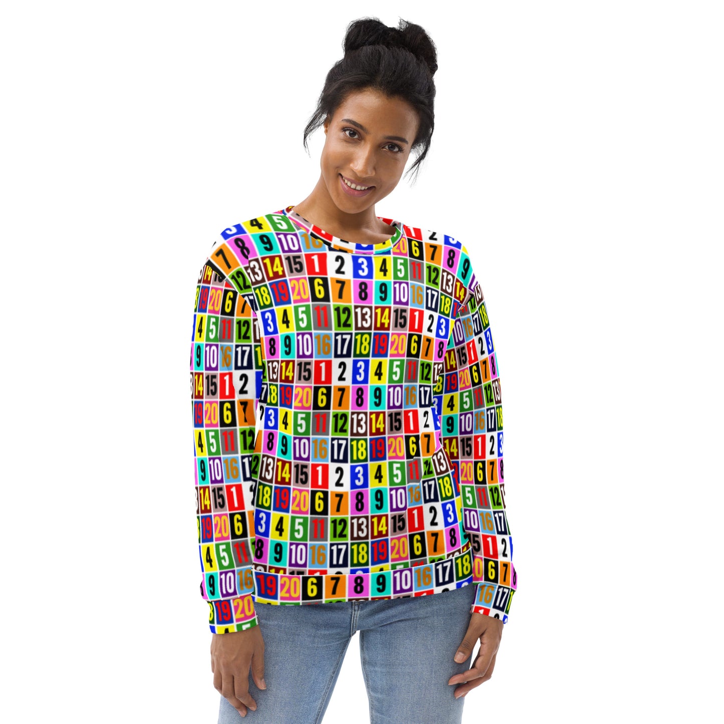 Horse Racing Saddle Cloth All Over Print Sweatshirt