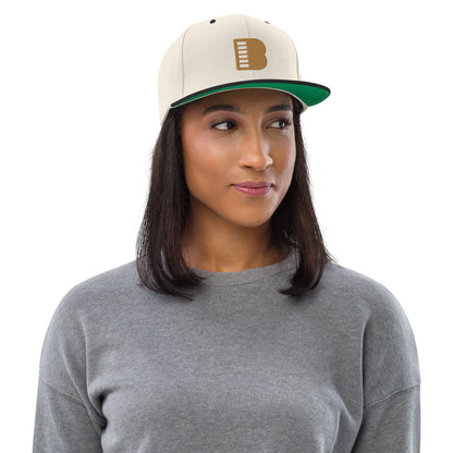 Bettor Brand B Snapback Hat