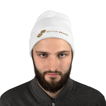 Dice Embroidered Beanie