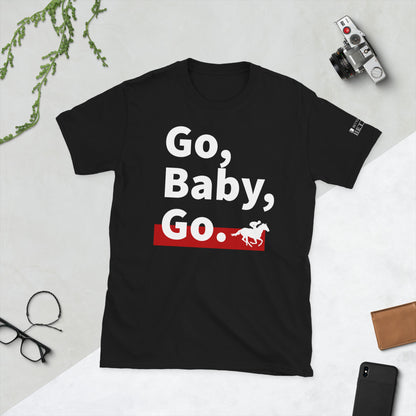 Go Baby Go White Font