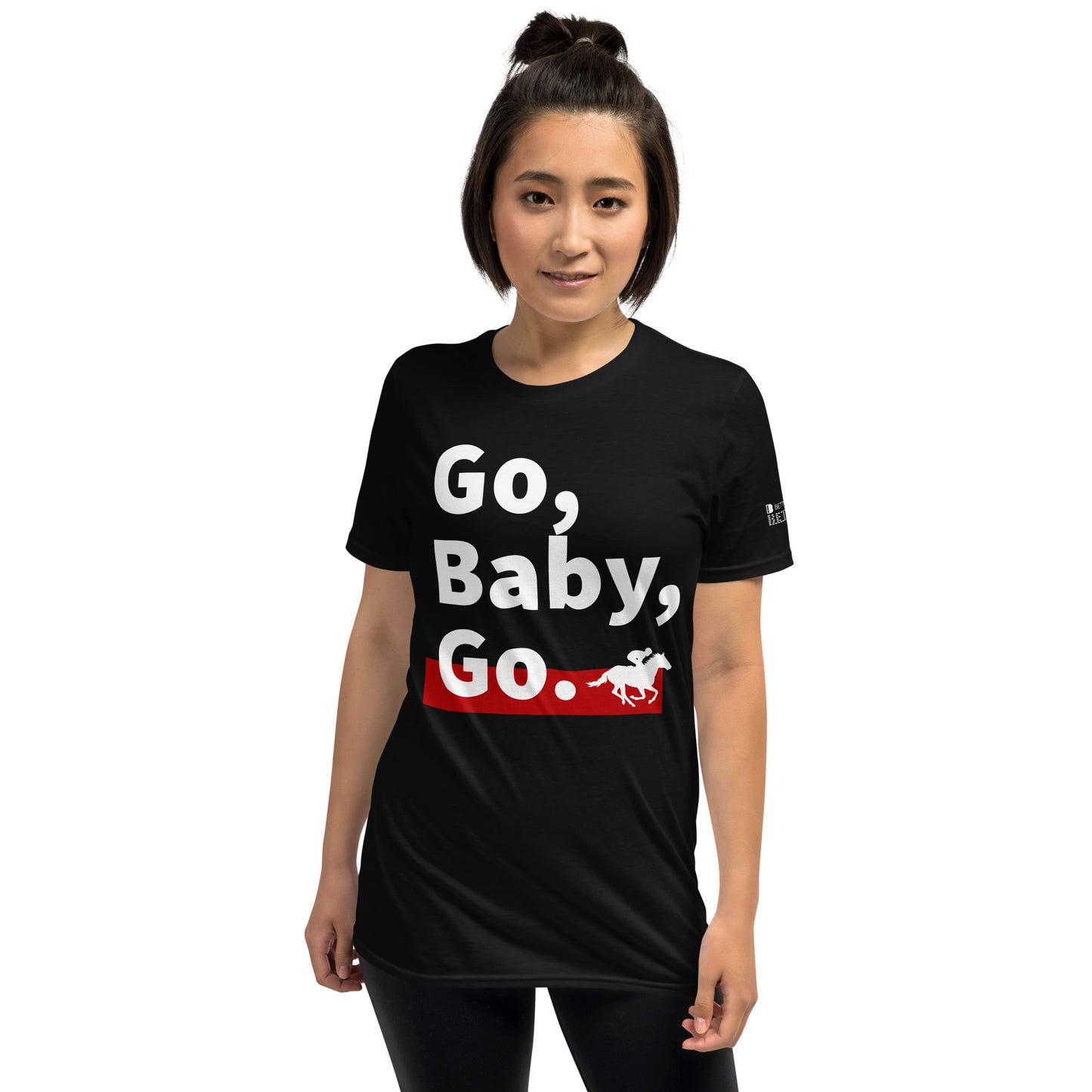 Go Baby Go White Font