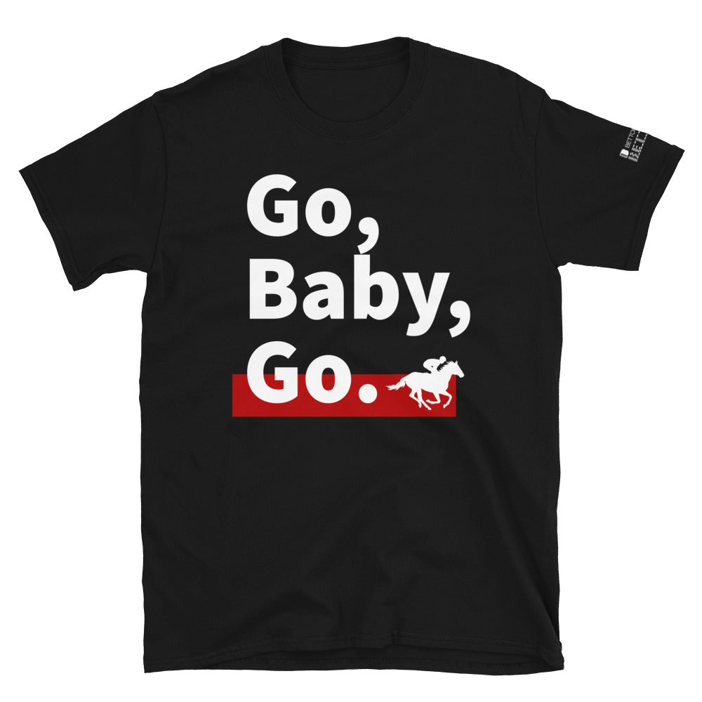 Go Baby Go White Font