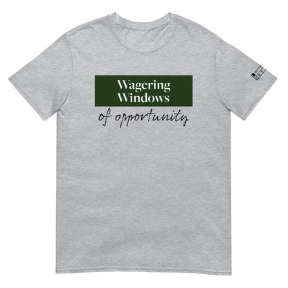 Wagering Windows Front Print