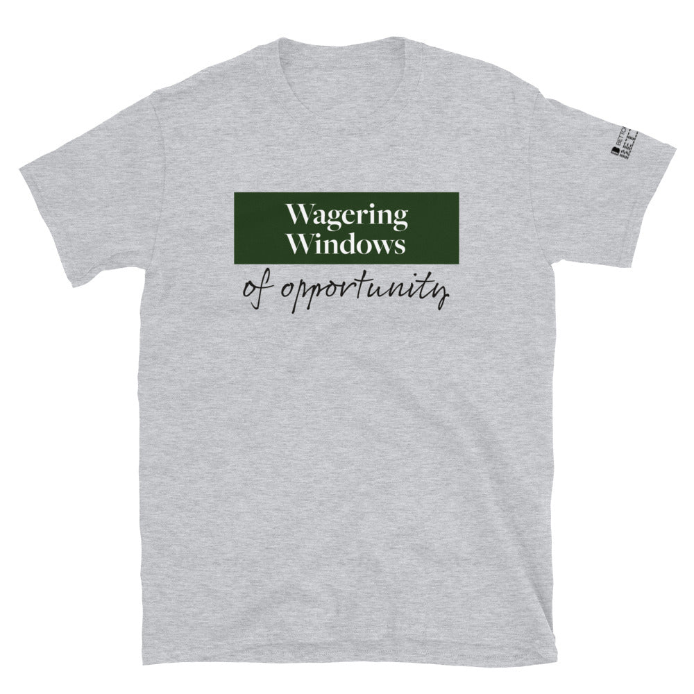 Wagering Windows Front Print