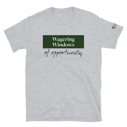 Wagering Windows Front Print