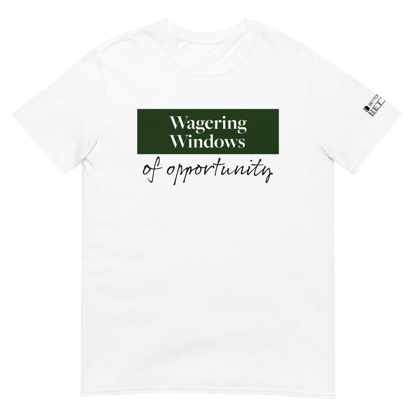 Wagering Windows Front Print