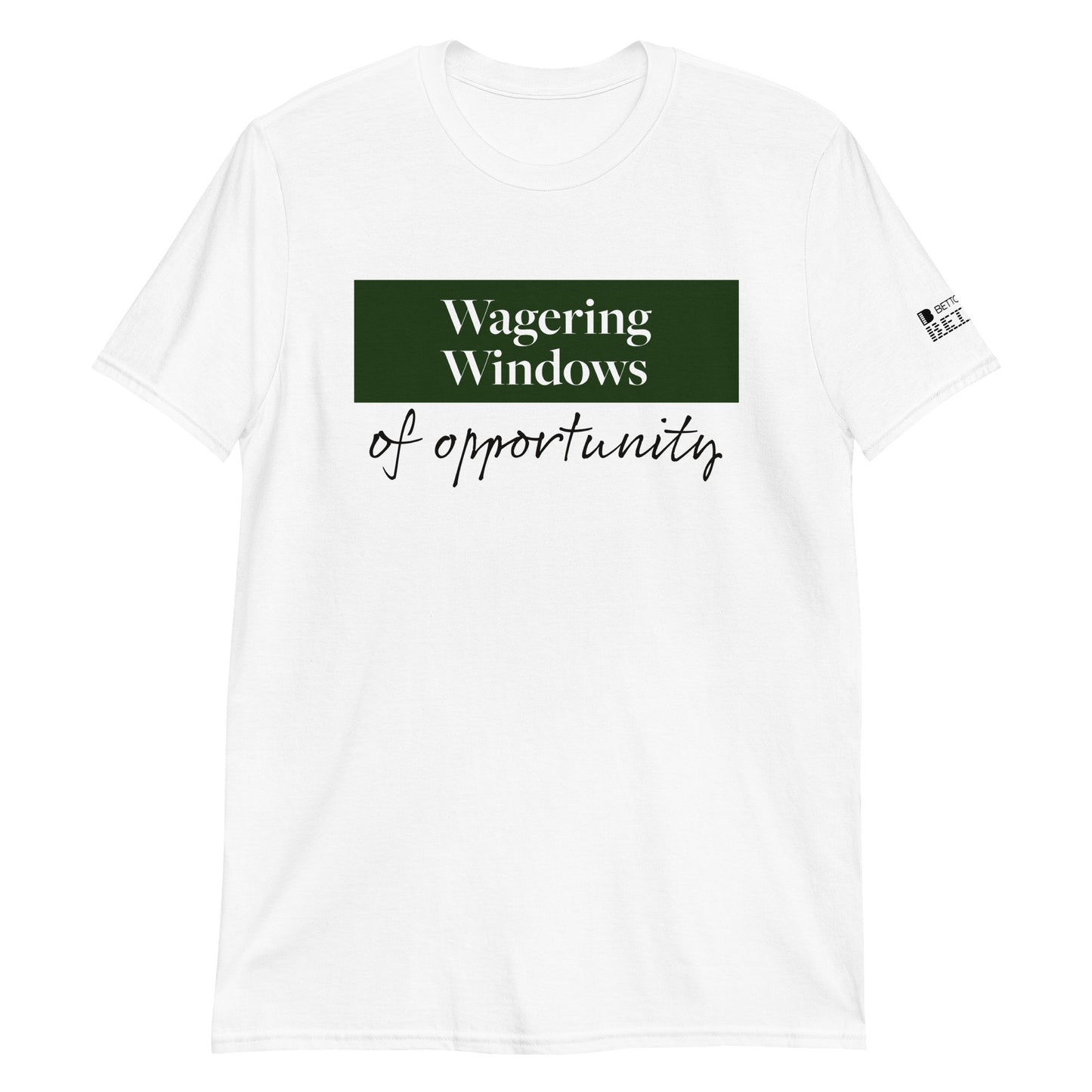 Wagering Windows Front Print