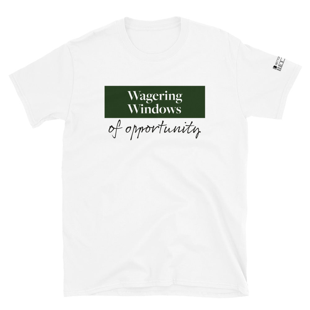 Wagering Windows Front Print