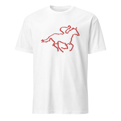 Kentucky Horse Racing Red Print