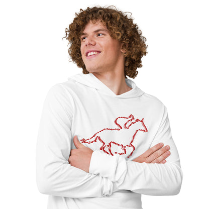 Kentucky Horse Racing Hooded long-sleeve tee